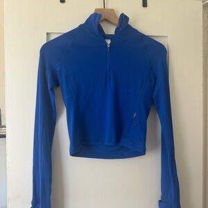 lululemon athletica Vibrant Blue Long Sleeve Top
